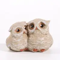 Фигурка декоративная &laquo;Совушки обнимашки&raquo;, 2.8&times;5.2&times;3.7 см