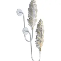 Держатель для штор CAPPIO KS041, цвет серебро с золотом, набор 2 шт.