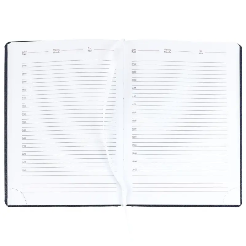 Ежедневник Sagrin, недатированный, темно-синий