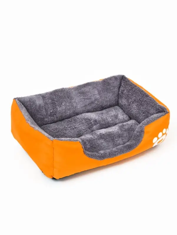 Лежанка-диван для животных, 45&times;30&times;15, плащевка, желтая