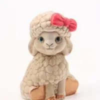 Фигурка декоративная &laquo;Овечка Даша&raquo;, 8&times;5&times;4 см, серая