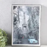 Фоторамка пластик формат А4 "Данте" чёрный состаренный 31х21,8х2,5 см