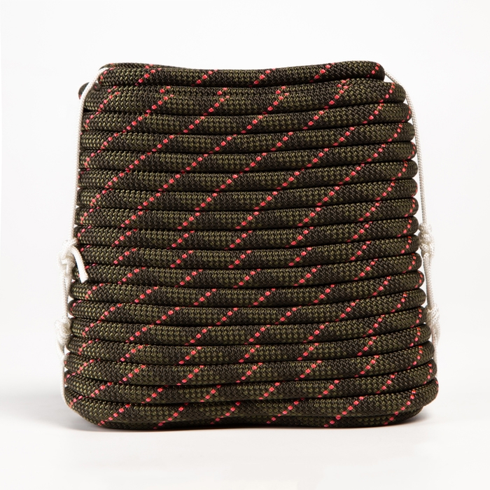 Веревка страховочно-спасательная  Веревка страховочно-спасательная "Высота", d= 8 мм, 20 м, цвет микс