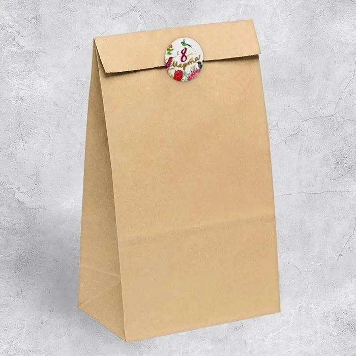 Наклейки для бизнеса и подарков &laquo;С 8 марта&raquo;, 4&times;4 см, 50 шт.