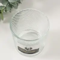 Подсвечник стеклянный &laquo;Верность&raquo; 350 мл, 8.5&times;8.5&times;10 см