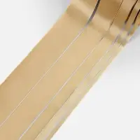 Атласная лента, набор 5 шт., 6/10/20/40/50 мм, 23&plusmn;1 м, бежевая №105