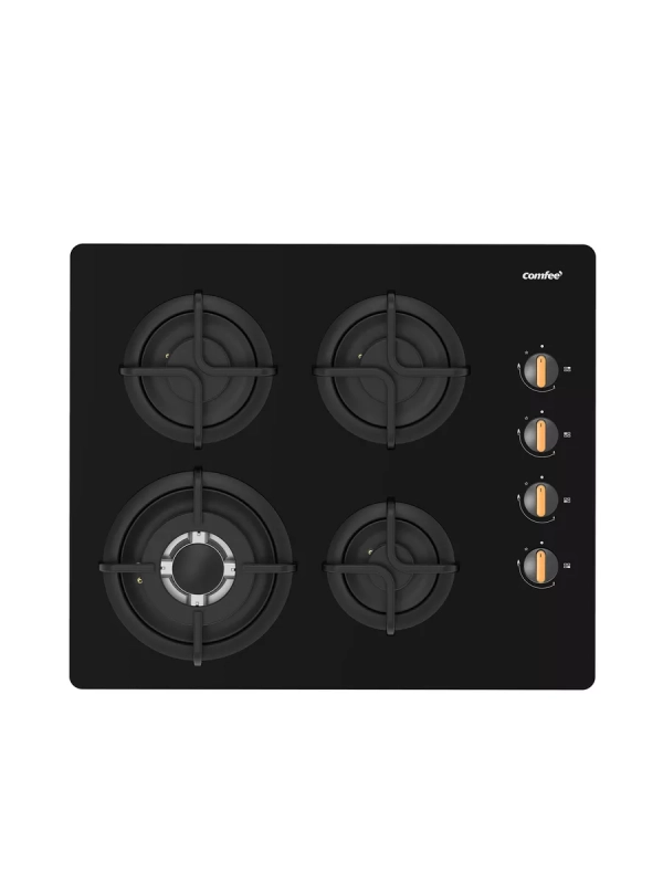 Газовая варочная панель CGH612GB, 4 конфорки, WOK, черная Газовая варочная панель CGH612GB, 4 конфорки, WOK, черная