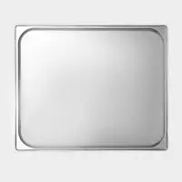 Гастроёмкость GN 2/1 Hanna Kn&ouml;vell, 20 мм, 65.4&times;53.3&times;2 см, толщина 0.6 мм, нержавеющая сталь