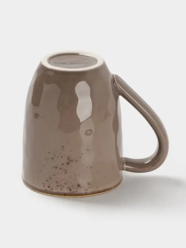 Кружка Magistro &laquo;Церера&raquo;, 400 мл, фарфор, коричневая