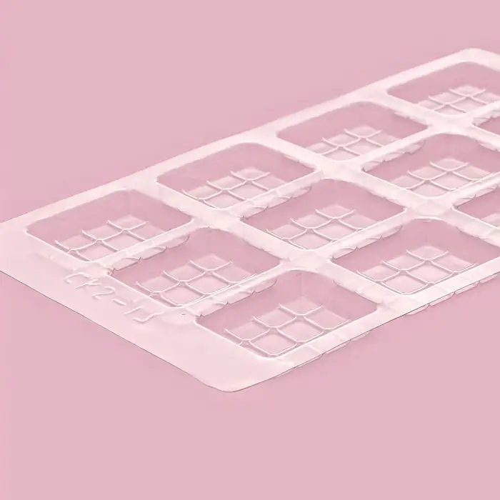 Форма для шоколада и конфет «Мини плитка», пластик, 22×13×1 см, 12 ячеек (3,5×4 см), прозрачная Форма для шоколада и конфет «Мини плитка», пластик, 22×13×1 см, 12 ячеек (3,5×4 см), прозрачная