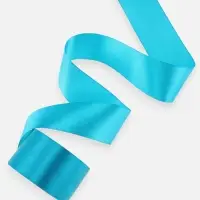 Лента атласная, 50 мм, 23&plusmn;1 м, голубая №47