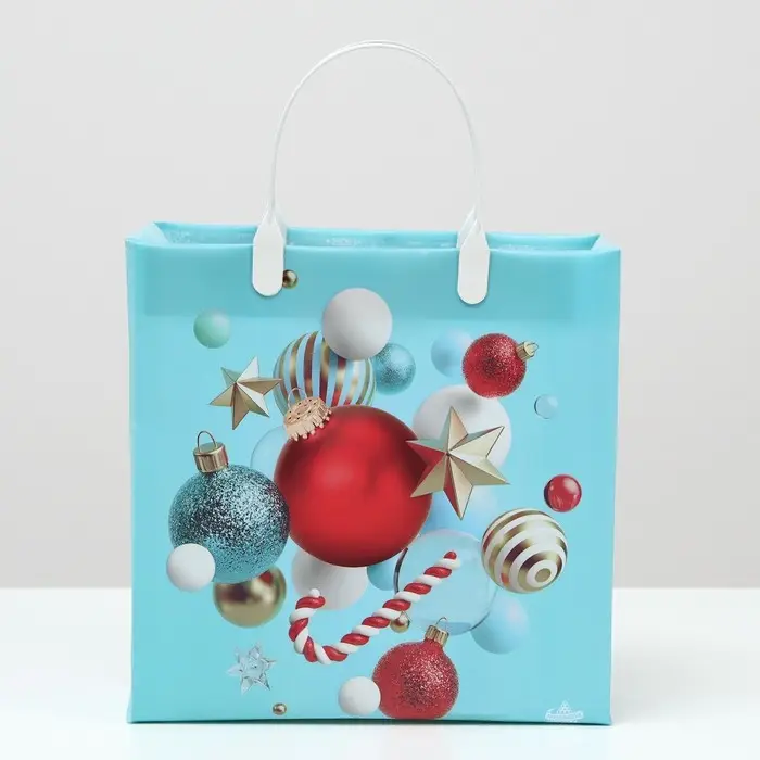 Пакет «Шарики с карамелью», мягкий пластик, 26×24 см, 140 мкм Пакет «Шарики с карамелью», мягкий пластик, 26×24 см, 140 мкм