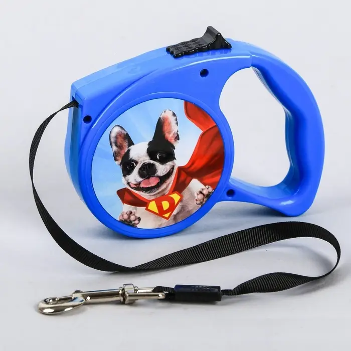 Поводок рулетка Super Dog, 3 м, до 12 кг