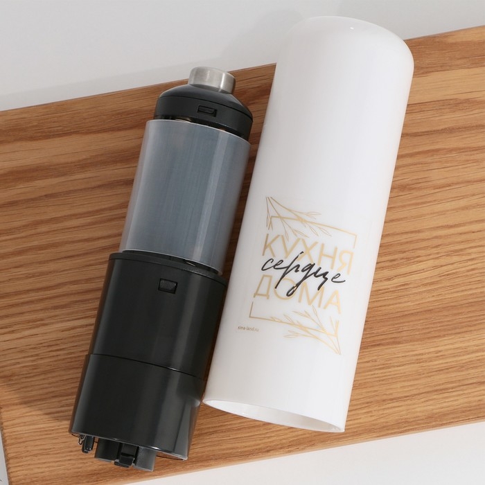 Мельница электрическая для специй «Создавайте шедевры», модель LET-002, 22,3 х 5,2 см