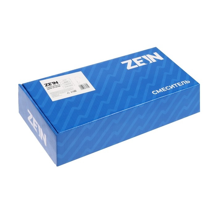 Смеситель для кухни ZEIN Z2229, гибкий силиконовый излив, картридж керамика 40 мм, белый Смеситель для кухни ZEIN Z2229, гибкий силиконовый излив, картридж керамика 40 мм, белый