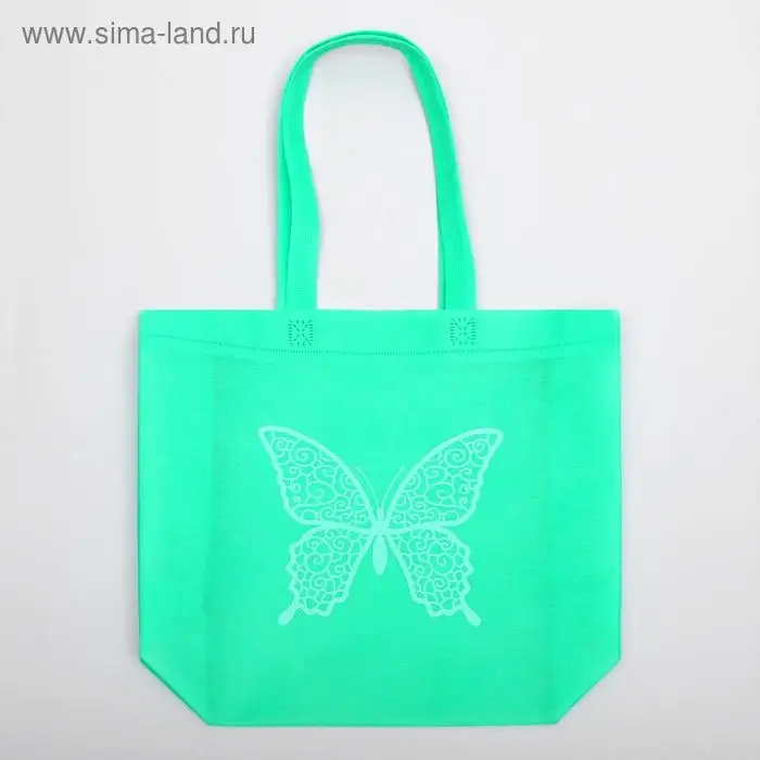 Пакет с петлевой ручкой «Эко», 30×42×5 см, салатовый Пакет с петлевой ручкой «Эко», 30×42×5 см, салатовый