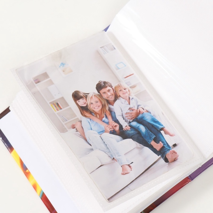 Фотоальбом на 100 фото 10х15 см, Фотоальбом на 100 фото 10х15 см, "liquid metal flowers 1"