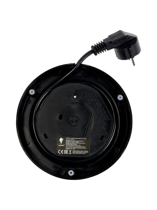 Чайник электрический Leonord LE-1511, 1.7л,дисплей, поддержание температуры 40-100℃,черный Чайник электрический Leonord LE-1511, 1.7л,дисплей, поддержание температуры 40-100℃,черный