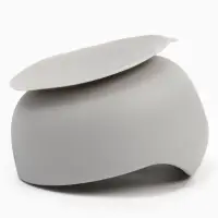 Тарелка детская на присоске и ложка, серый, Mum&Baby Тарелка детская на присоске и ложка, серый, Mum&Baby