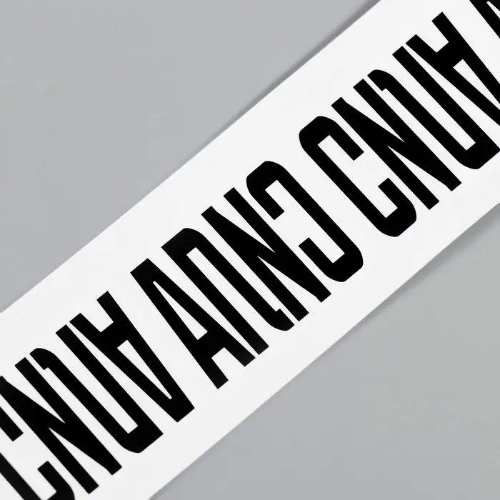 Переводная тату на тело чёрная «Браслет. Сила. Переворот», 20×3 см Переводная тату на тело чёрная «Браслет. Сила. Переворот», 20×3 см