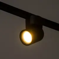 Светильник трековый BayerLux SLIM &laquo;Бочонок&raquo;, LED, 10 Вт, 3000K-6000К, 48 В, CRI90, 6.3&times;6.3&times;14.5 см, чёрный