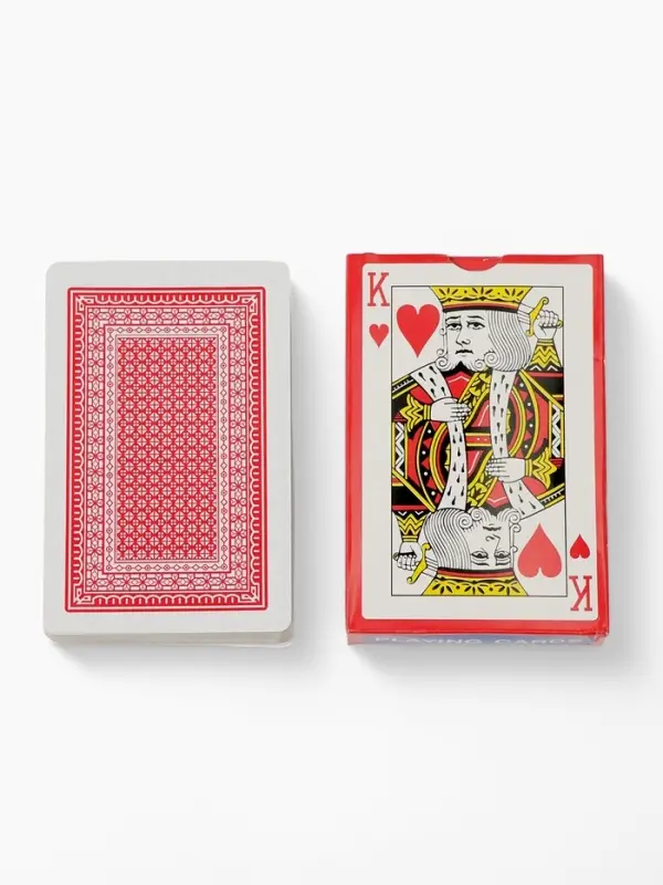 Карты игральные &laquo;Король&raquo;, колода 54 шт., 5.7&times;8.7 см, красная рубашка