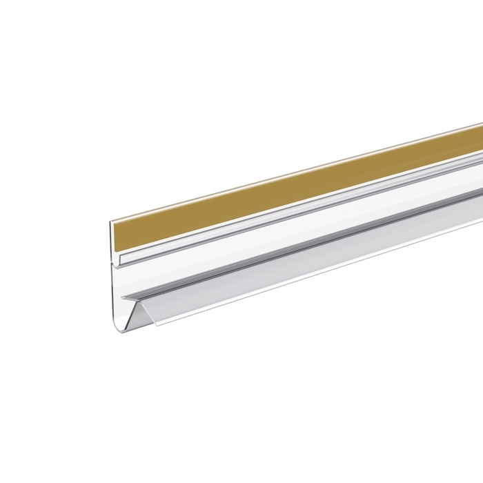 Профиль для создания угла наклона, 98,8×1,8×2,8 см, цвет прозрачный