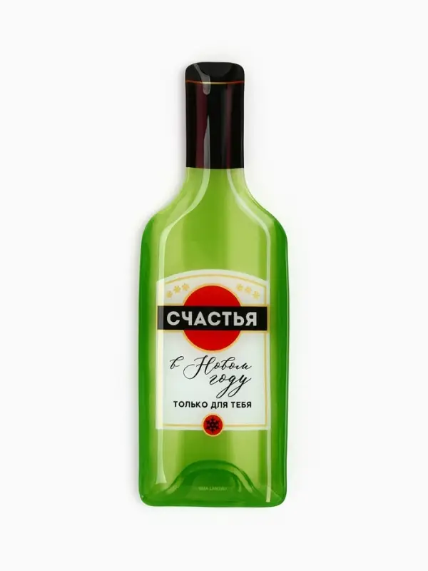 Блюдо сервировочное новогоднее &laquo;Счастья в Новом году&raquo;, 12&times;35 см