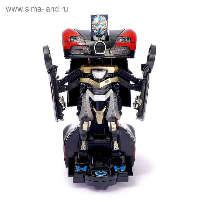 Робот радиоуправляемый «Гонщик», трансформируется, световые и звуковые эффекты, цвета МИКС
