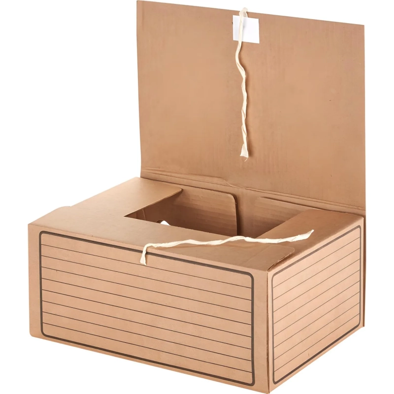 Короб архивный с завязками  150мм,5 шт.уп