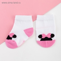 Набор носков Минни Маус, 2 пары, 8-10 см