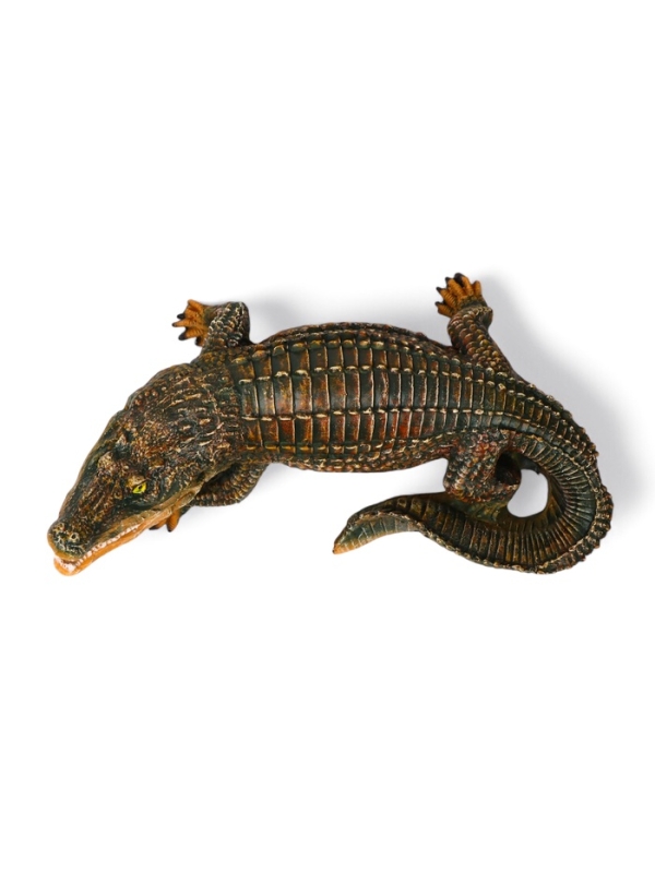 Садовая фигура "Крокодил" 28х50х20см