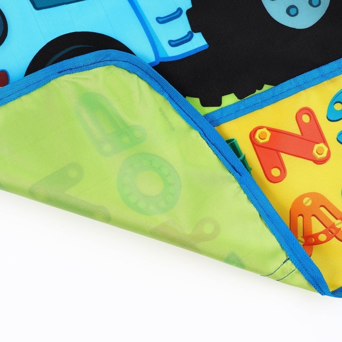 Фартук детский, р-р. 490 х 395 мм. Синий Фартук детский, р-р. 490 х 395 мм. Синий