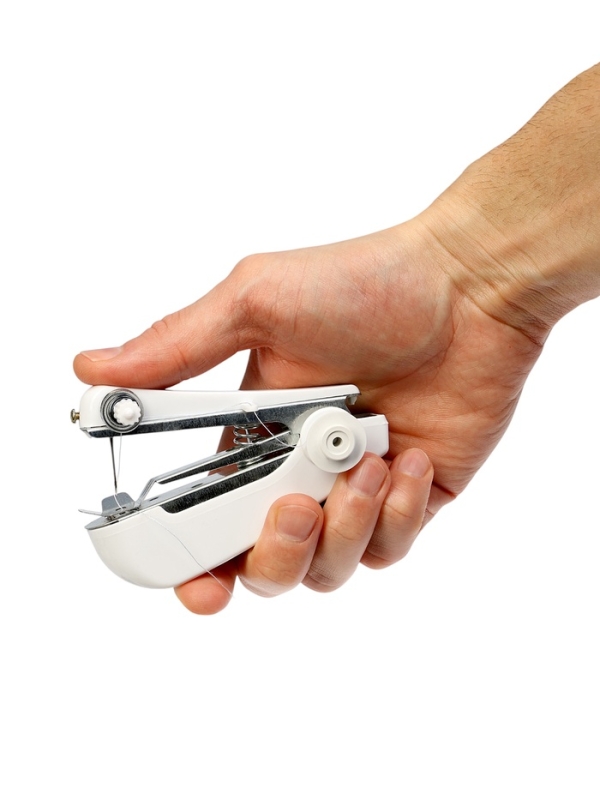 Швейная машинка LSH-09, механическая, портативная, белая Швейная машинка LSH-09, механическая, портативная, белая