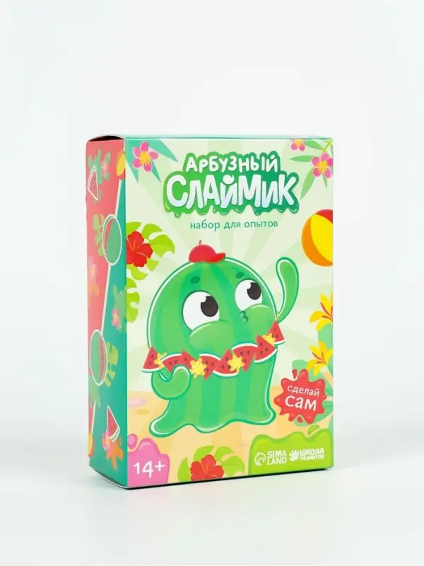 Набор для опытов &laquo;Арбузный слайм&raquo;