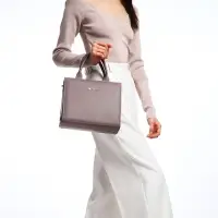 Сумка женская тоут TEXTURA на молнии, 22&times;11&times;22 см, капучино