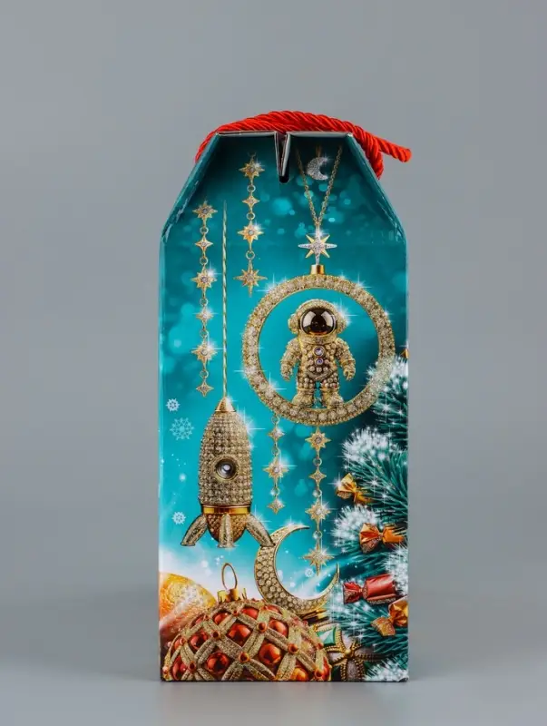 Коробка подарочная складная Коробка подарочная складная "МалаХит" 23 х 10 х 22 см