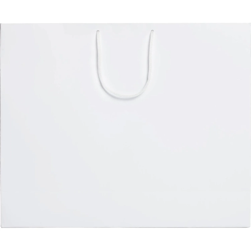 Пакет подарочный бумажный Ample L, белый, 43х35х12см, 7530.60