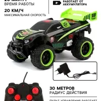 Машинка на пульте управления &laquo;Джип. Бигфут&raquo;, световые эффекты