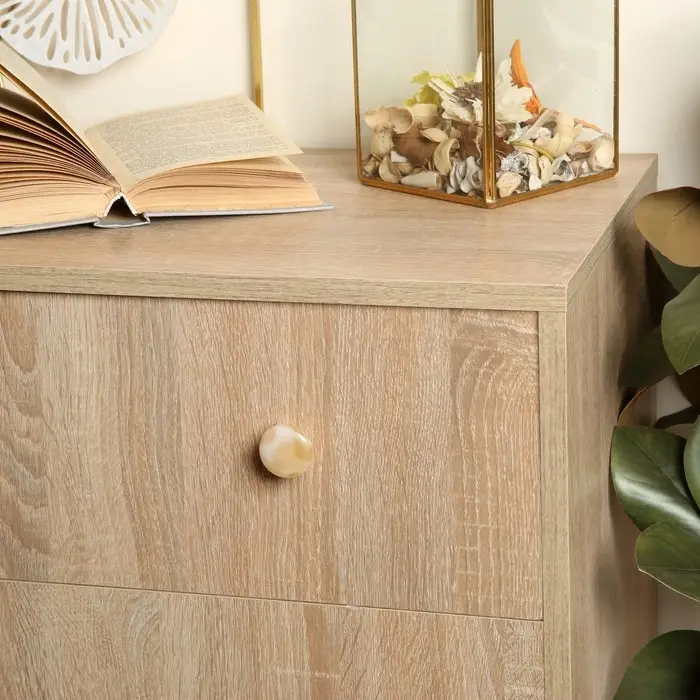 Ручка-кнопка CAPPIO, d=33 мм, акрил, цвет карамельный