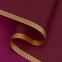 Пленка для цветов, "Бронзовая полоса", фиолетовая, 57х57 см