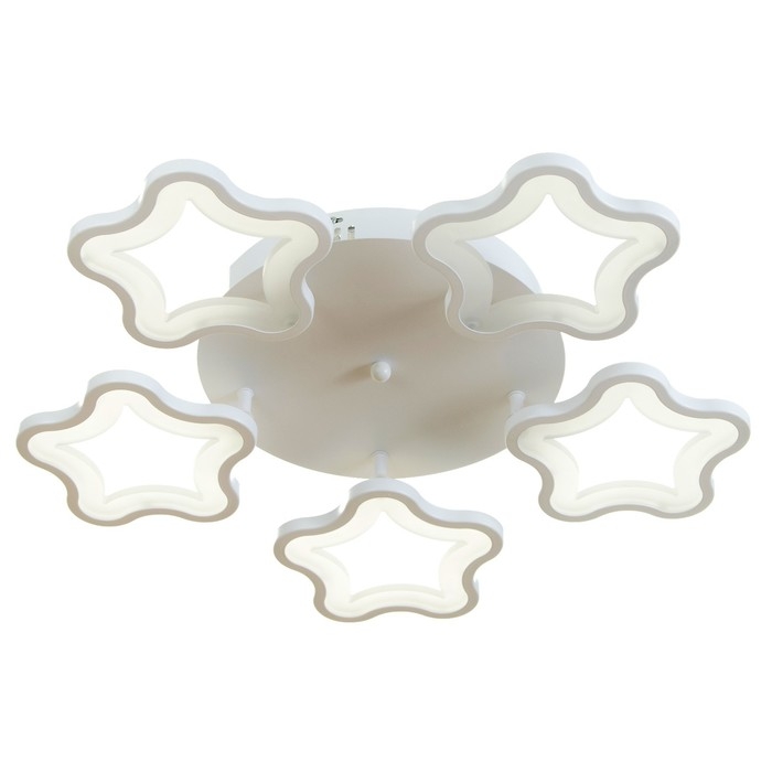 Люстра 2783/5 LED 120Вт 3000-6000K белый 62х62х20 см BayerLux Люстра 2783/5 LED 120Вт 3000-6000K белый 62х62х20 см BayerLux