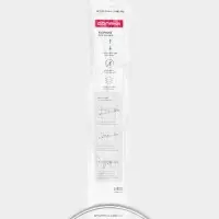 Карниз универсальный, раздвижной 70-120 см, белый