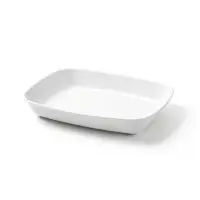 Туалет округлый, 33.5&times;25&times;6 см, без сетки, белый
