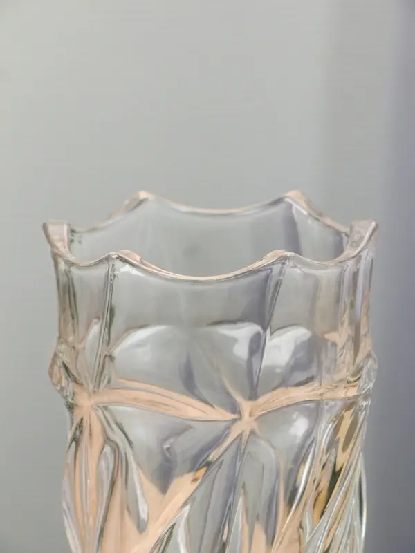 Ваза для цветов &laquo;Наоми&raquo;, 22.5&times;10 см, стекло, прозрачная