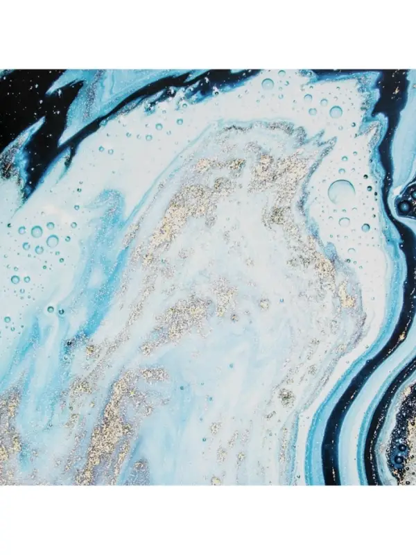 Бумага упаковочная глянцевая &laquo;Мрамор&raquo;, 50 х 70 см