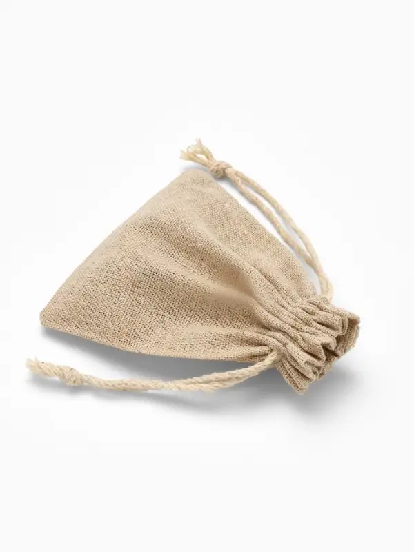 Мешочек подарочный &laquo;Хлопок&raquo;, 10&times;12 см, цвет кремовый
