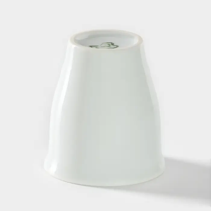 Подставка для яйца, рюмка Добрушский завод «Гуси», 50 мл, фарфор, белая Подставка для яйца, рюмка Добрушский завод «Гуси», 50 мл, фарфор, белая