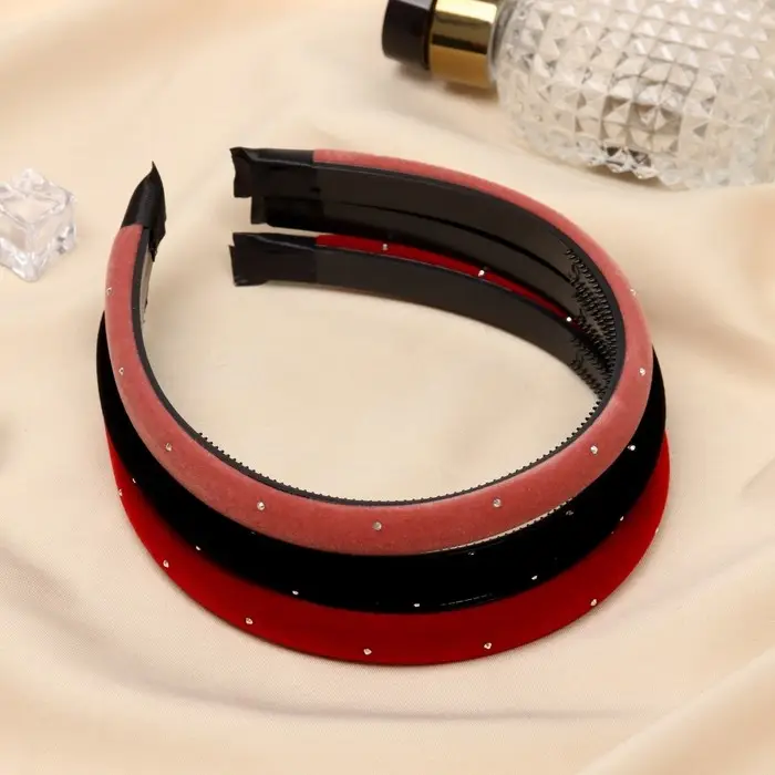 Ободок для волос «Ширли», грация, 1 см, МИКС Ободок для волос «Ширли», грация, 1 см, МИКС