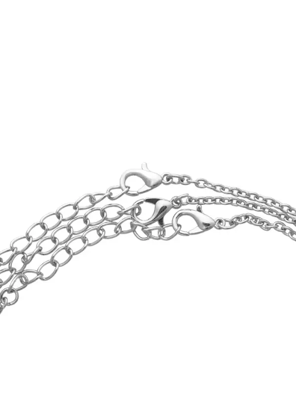 Кулоны парные &laquo;Троица&raquo;, 45 см, цвет серебро